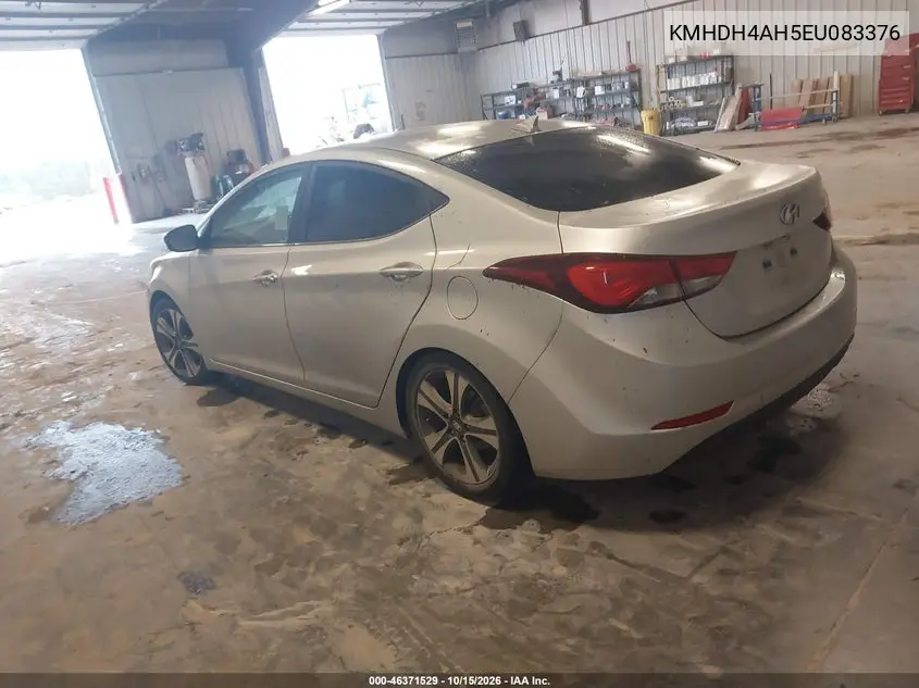 2014 HYUNDAI ELANTRA VIN KMHDH4AH5EU083376 — фото 3