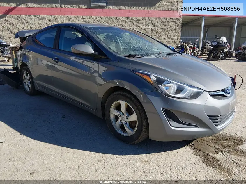 HYUNDAI ELANTRA 2014, VIN 5NPDH4AE2EH508556