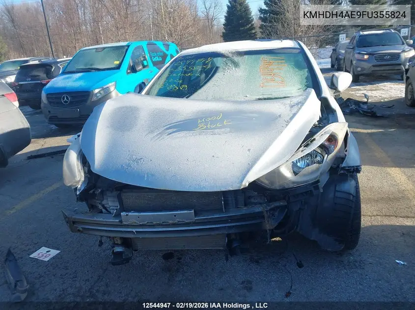 2015 HYUNDAI ELANTRA VIN KMHDH4AE9FU355824 — фото 13