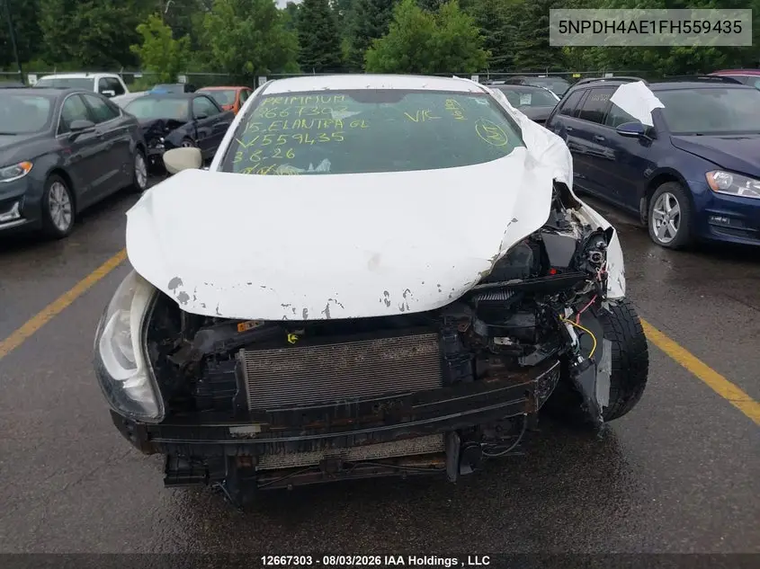 2015 HYUNDAI ELANTRA VIN 5NPDH4AE1FH559435 — фото 12