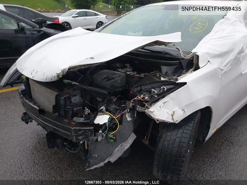 2015 HYUNDAI ELANTRA VIN 5NPDH4AE1FH559435 — фото 6