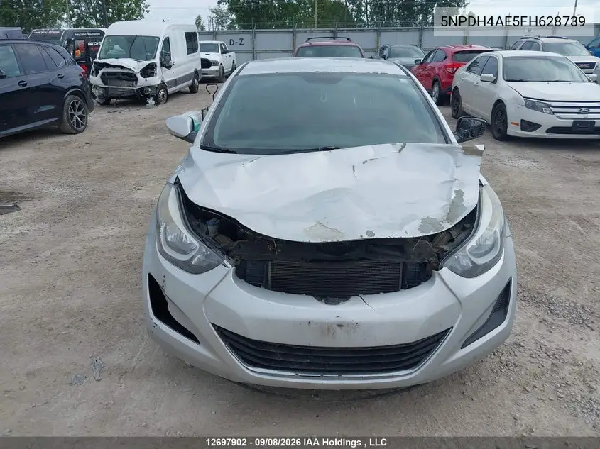 2015 HYUNDAI ELANTRA VIN 5NPDH4AE5FH628739 — фото 13