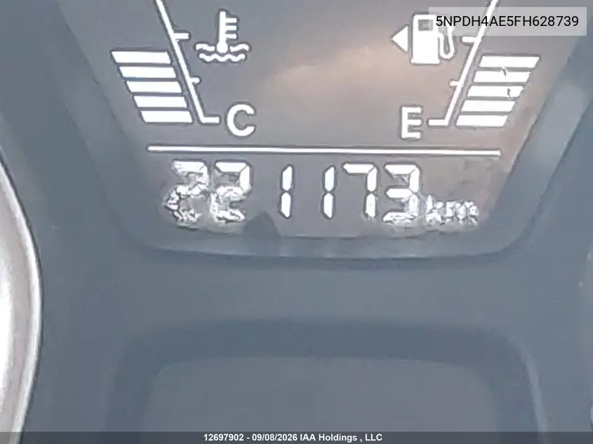 2015 HYUNDAI ELANTRA VIN 5NPDH4AE5FH628739 — фото 16