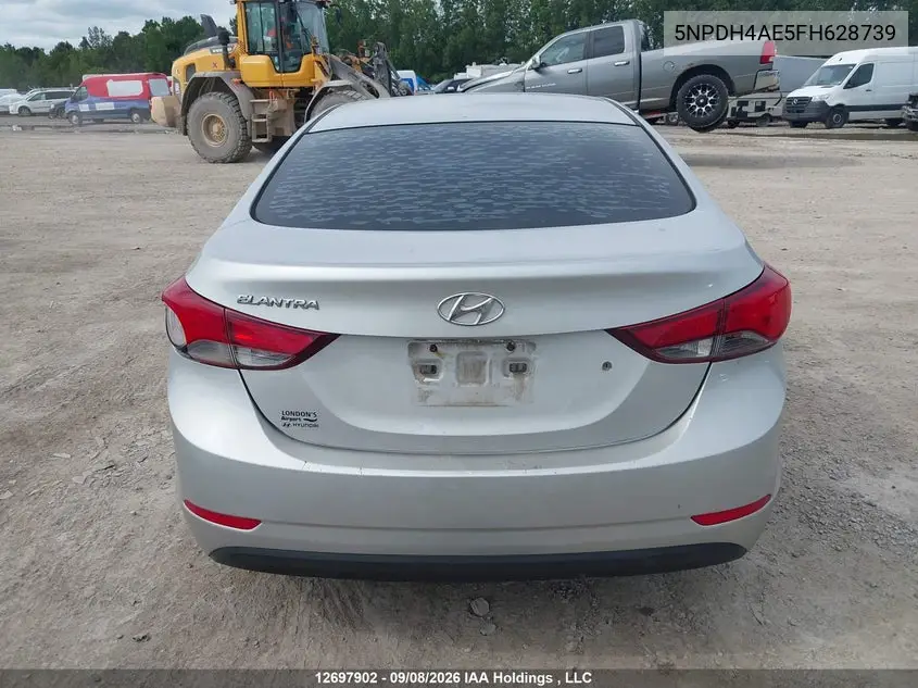 2015 HYUNDAI ELANTRA VIN 5NPDH4AE5FH628739 — фото 17