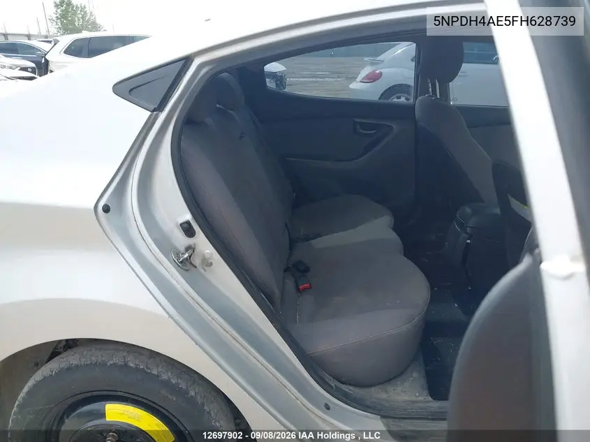2015 HYUNDAI ELANTRA VIN 5NPDH4AE5FH628739 — фото 8
