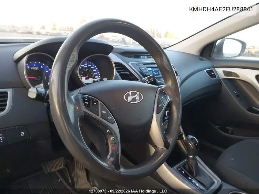 2015 HYUNDAI ELANTRA VIN KMHDH4AE2FU288841 — фото 18