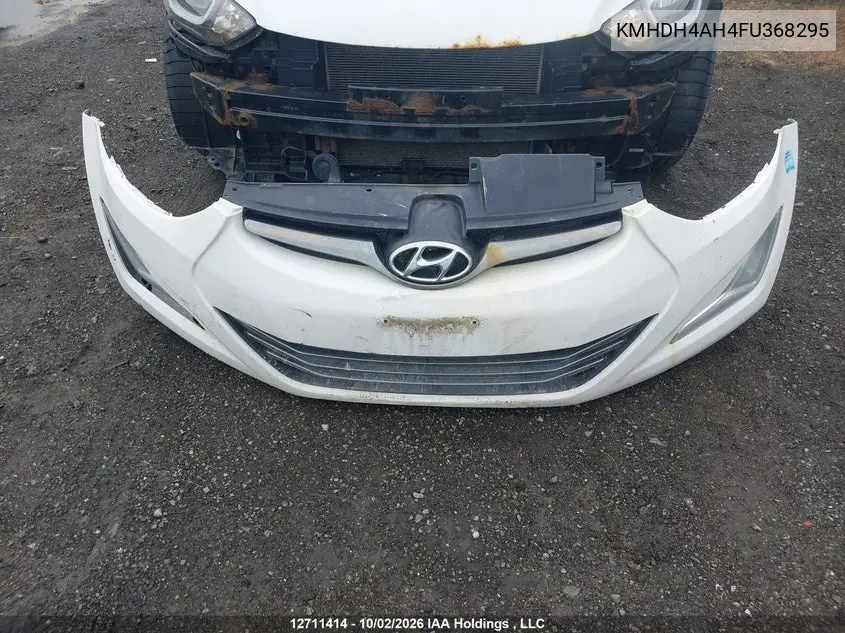 2015 HYUNDAI ELANTRA VIN KMHDH4AH4FU368295 — фото 12