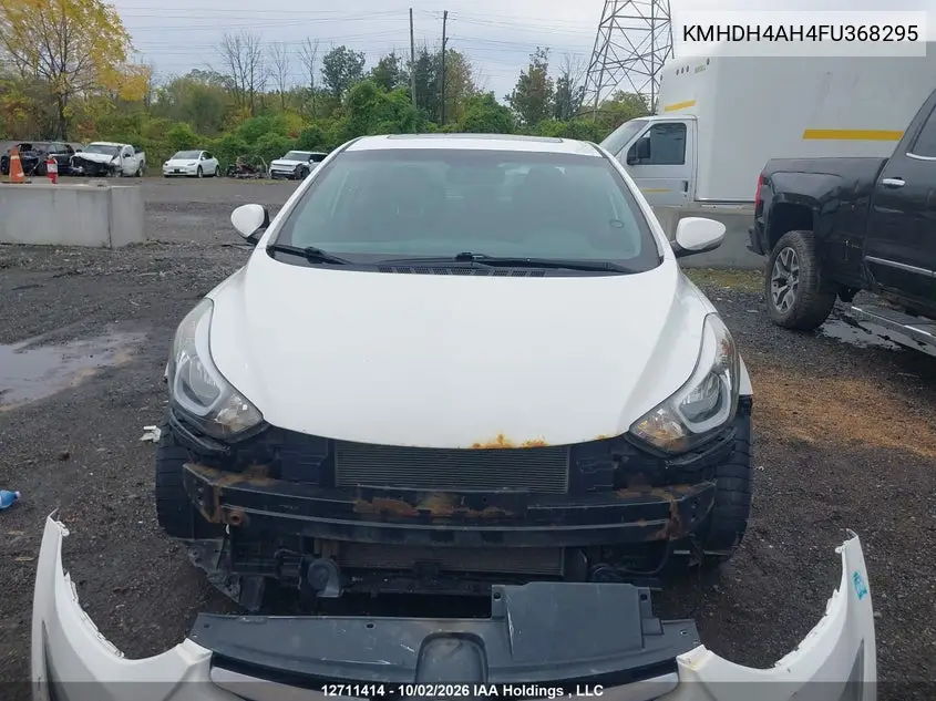 2015 HYUNDAI ELANTRA VIN KMHDH4AH4FU368295 — фото 13