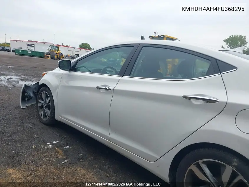 2015 HYUNDAI ELANTRA VIN KMHDH4AH4FU368295 — фото 15