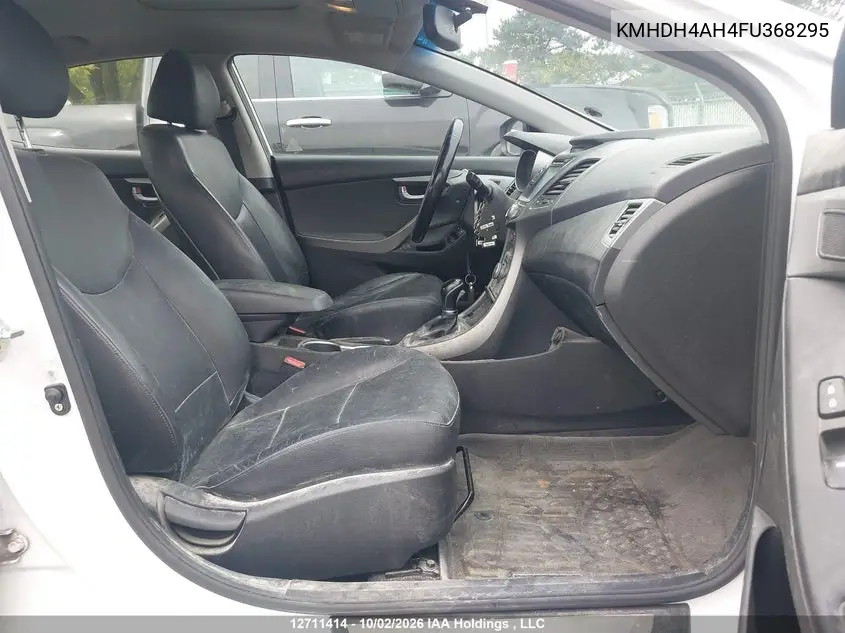 2015 HYUNDAI ELANTRA VIN KMHDH4AH4FU368295 — фото 5