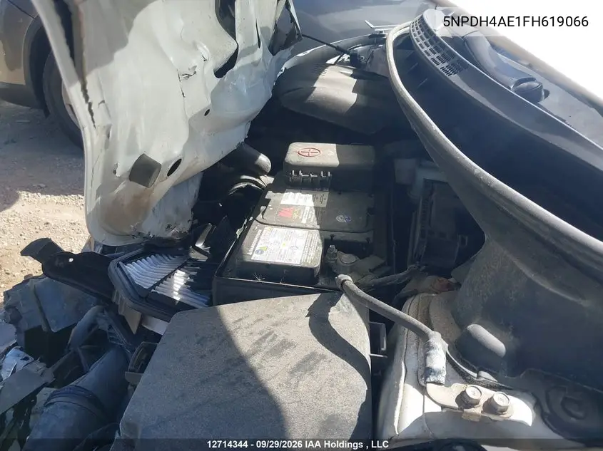 2015 HYUNDAI ELANTRA VIN 5NPDH4AE1FH619066 — фото 10