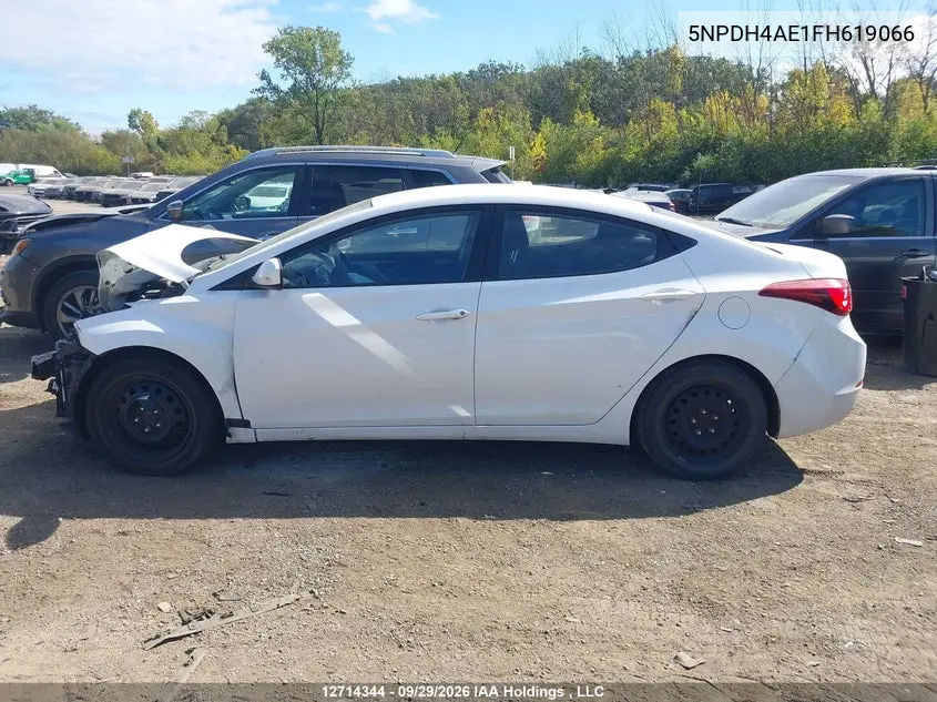 2015 HYUNDAI ELANTRA VIN 5NPDH4AE1FH619066 — фото 13
