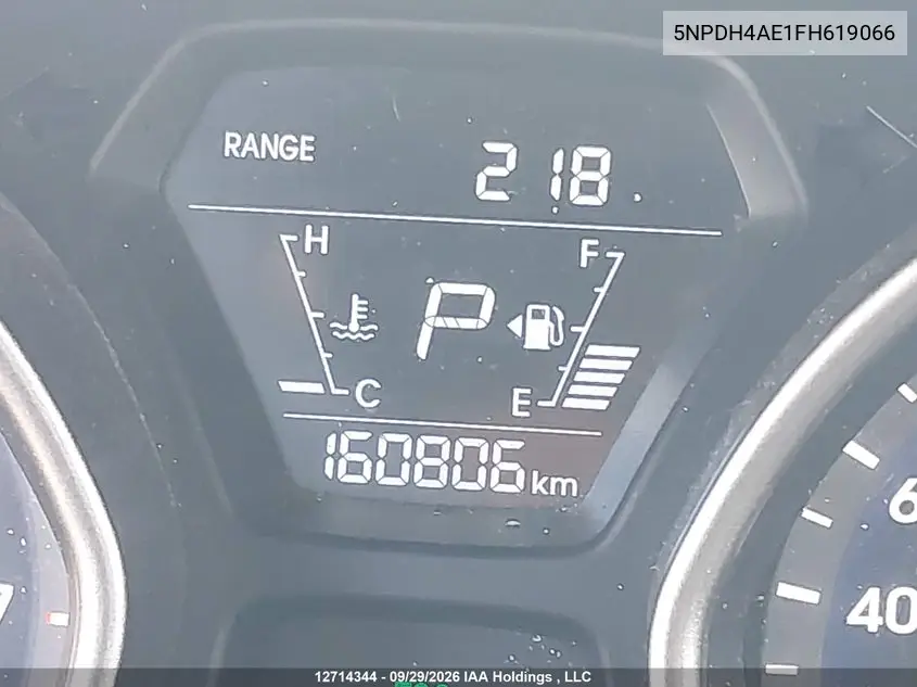 2015 HYUNDAI ELANTRA VIN 5NPDH4AE1FH619066 — фото 14