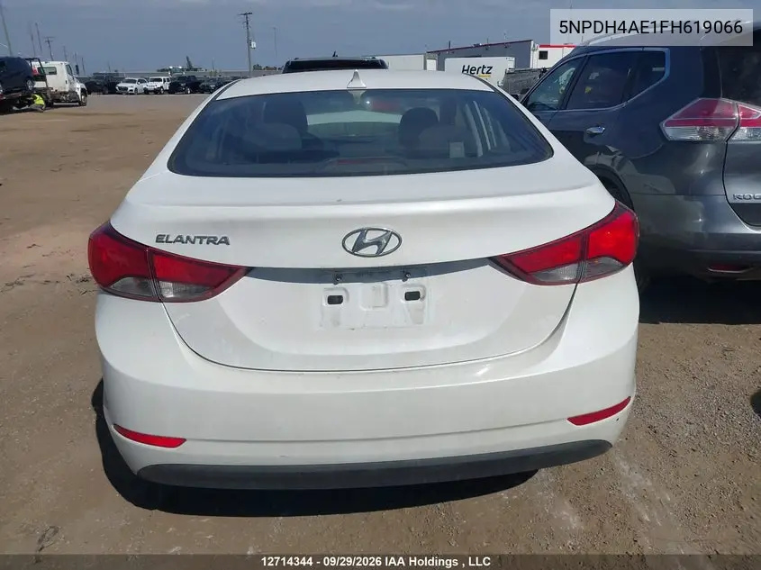 2015 HYUNDAI ELANTRA VIN 5NPDH4AE1FH619066 — фото 15