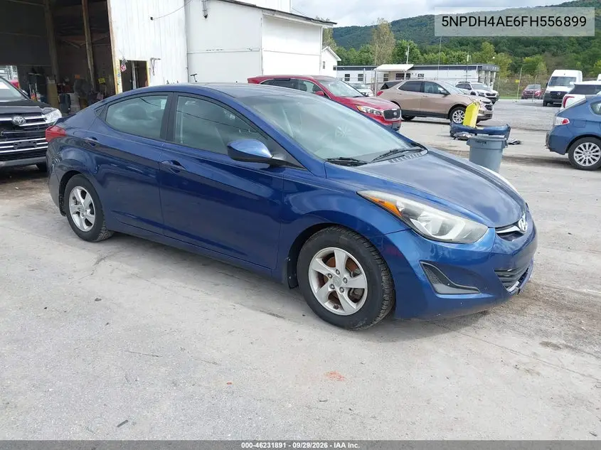 HYUNDAI ELANTRA 2015, VIN 5NPDH4AE6FH556899