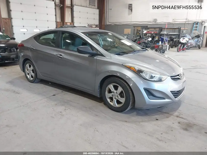 HYUNDAI ELANTRA 2015, VIN 5NPDH4AE9FH555536