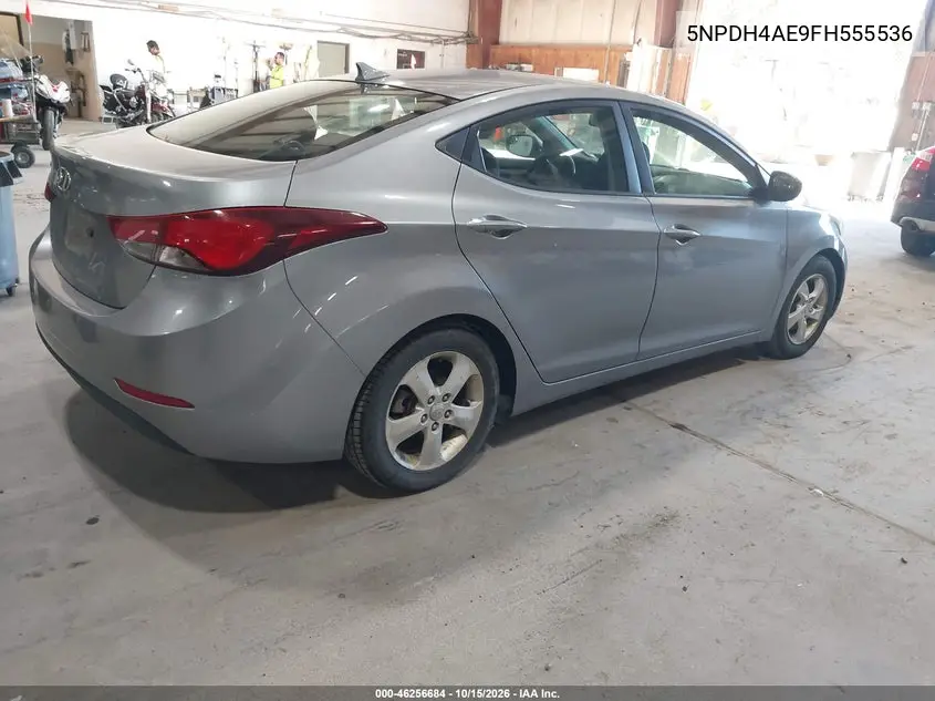 2015 HYUNDAI ELANTRA VIN 5NPDH4AE9FH555536 — фото 4