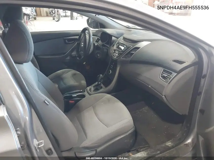2015 HYUNDAI ELANTRA VIN 5NPDH4AE9FH555536 — фото 5