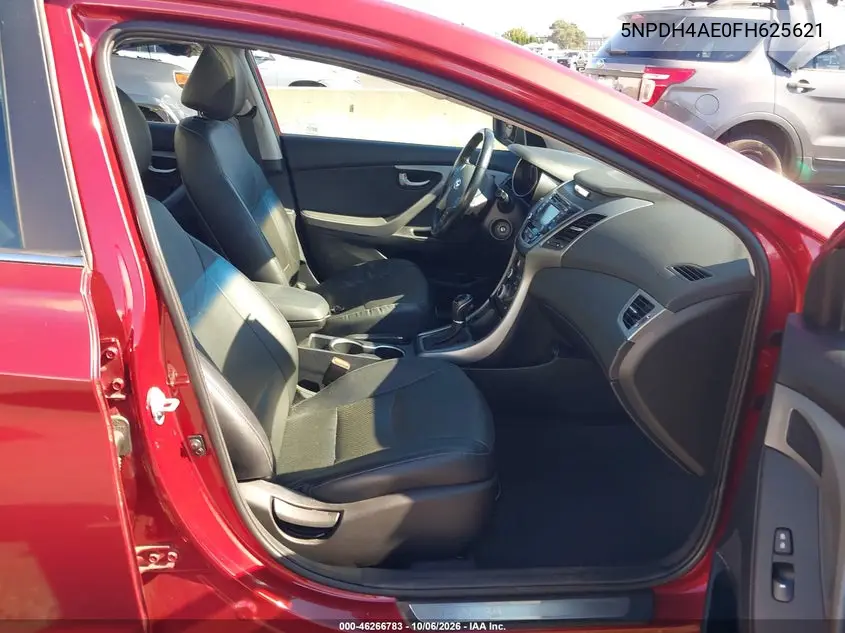 2015 HYUNDAI ELANTRA VIN 5NPDH4AE0FH625621 — фото 5