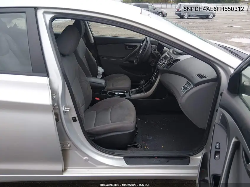 2015 HYUNDAI ELANTRA VIN 5NPDH4AE6FH550312 — фото 5