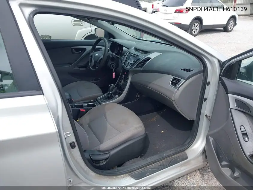 2015 HYUNDAI ELANTRA VIN 5NPDH4AE1FH610139 — фото 5