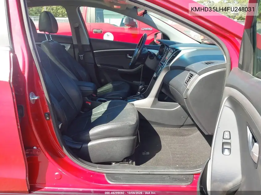 2015 HYUNDAI ELANTRA VIN KMHD35LH4FU248031 — фото 5