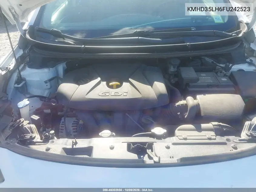 2015 HYUNDAI ELANTRA VIN KMHD35LH6FU242523 — фото 10