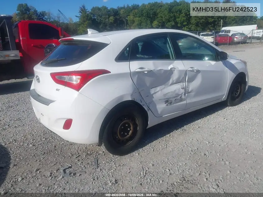 2015 HYUNDAI ELANTRA VIN KMHD35LH6FU242523 — фото 4