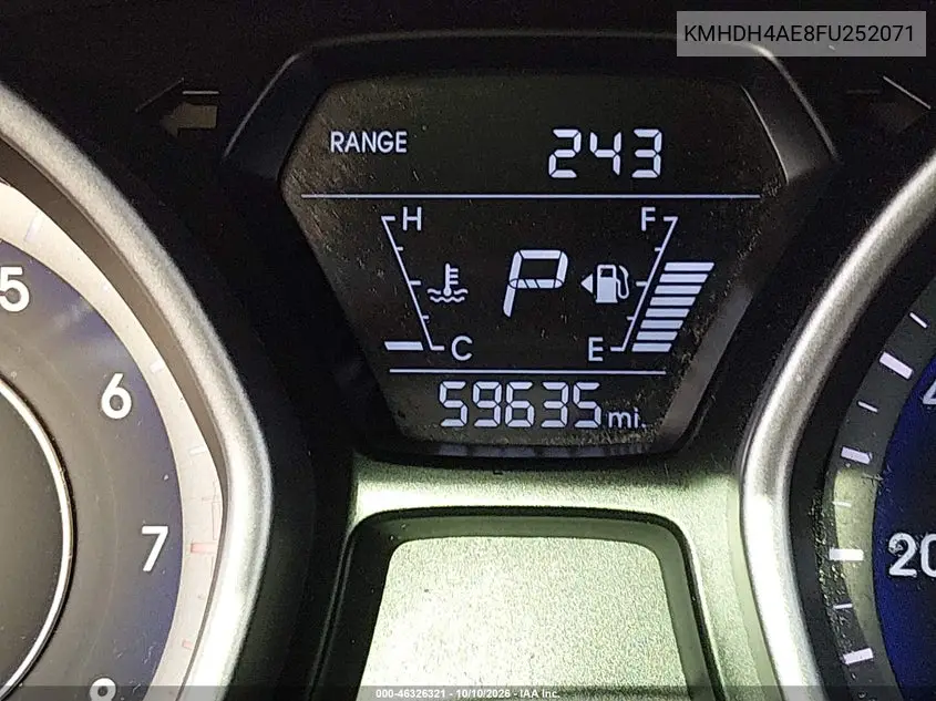 2015 HYUNDAI ELANTRA VIN KMHDH4AE8FU252071 — фото 16