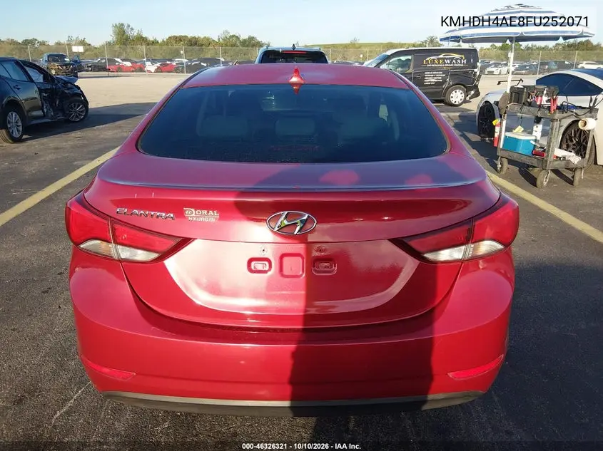 2015 HYUNDAI ELANTRA VIN KMHDH4AE8FU252071 — фото 17