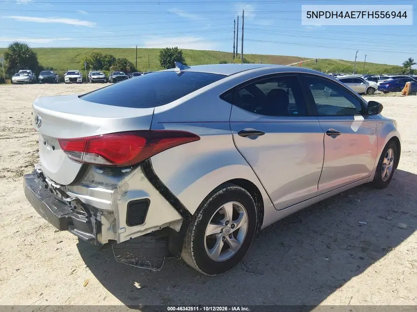 2015 HYUNDAI ELANTRA VIN 5NPDH4AE7FH556944 — фото 4