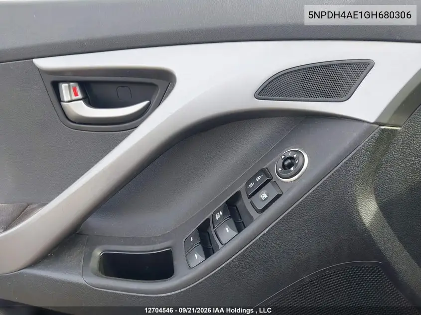 2016 HYUNDAI ELANTRA VIN 5NPDH4AE1GH680306 — фото 18