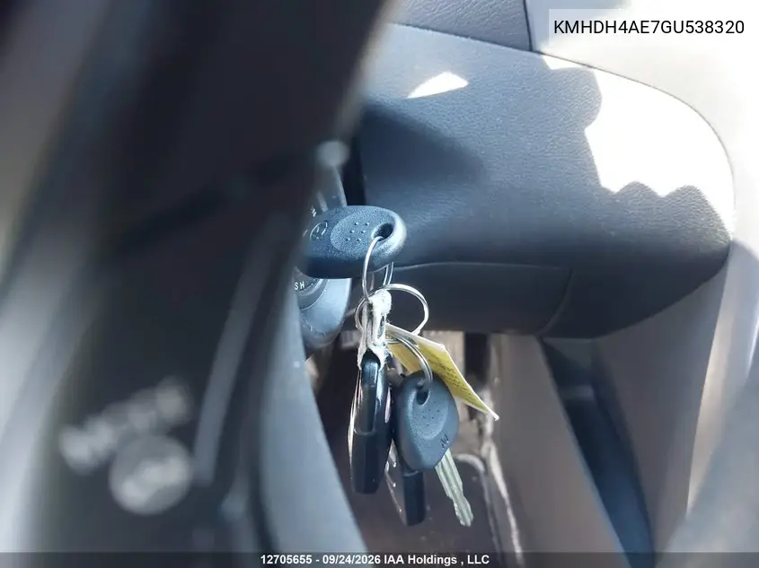 2016 HYUNDAI ELANTRA VIN KMHDH4AE7GU538320 — фото 11