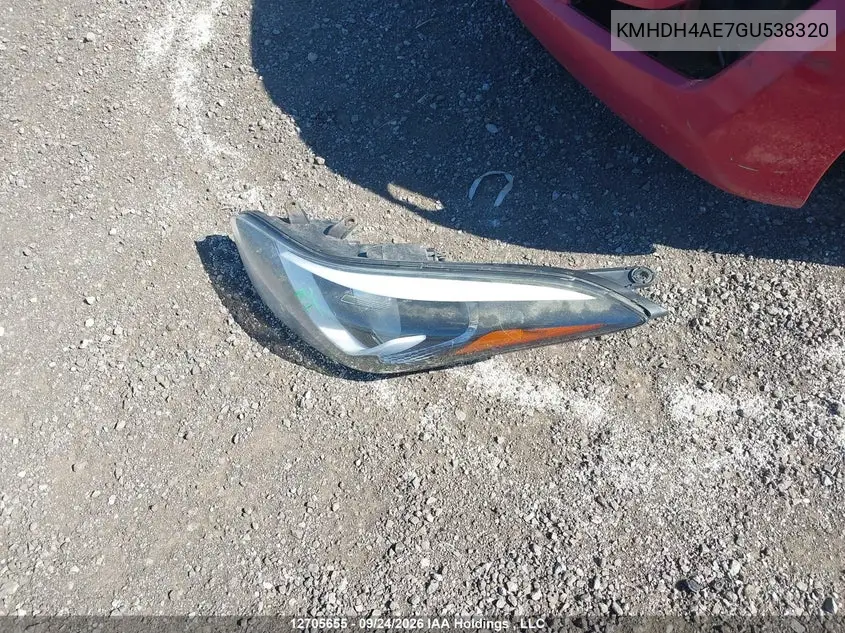 2016 HYUNDAI ELANTRA VIN KMHDH4AE7GU538320 — фото 20
