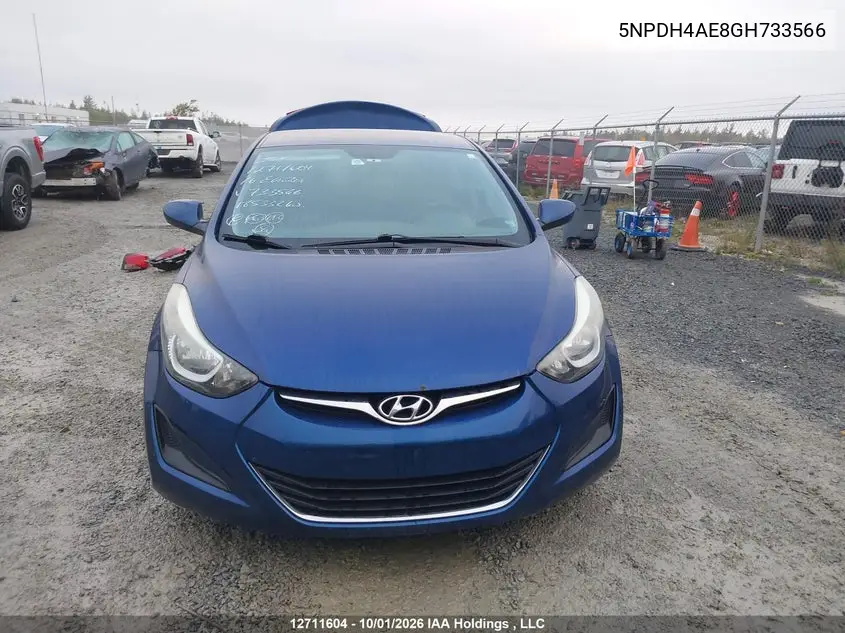2016 HYUNDAI ELANTRA VIN 5NPDH4AE8GH733566 — фото 13