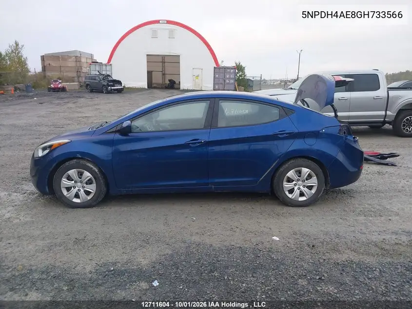 2016 HYUNDAI ELANTRA VIN 5NPDH4AE8GH733566 — фото 15