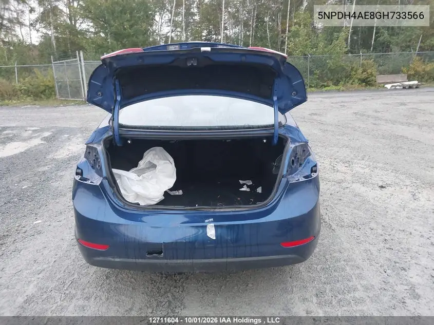 2016 HYUNDAI ELANTRA VIN 5NPDH4AE8GH733566 — фото 17