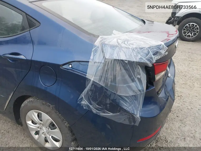 2016 HYUNDAI ELANTRA VIN 5NPDH4AE8GH733566 — фото 19