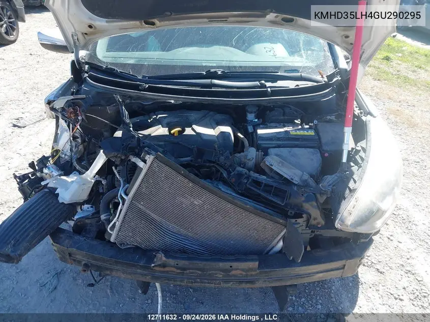 2016 HYUNDAI ELANTRA VIN KMHD35LH4GU290295 — фото 10