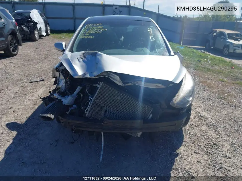 2016 HYUNDAI ELANTRA VIN KMHD35LH4GU290295 — фото 12