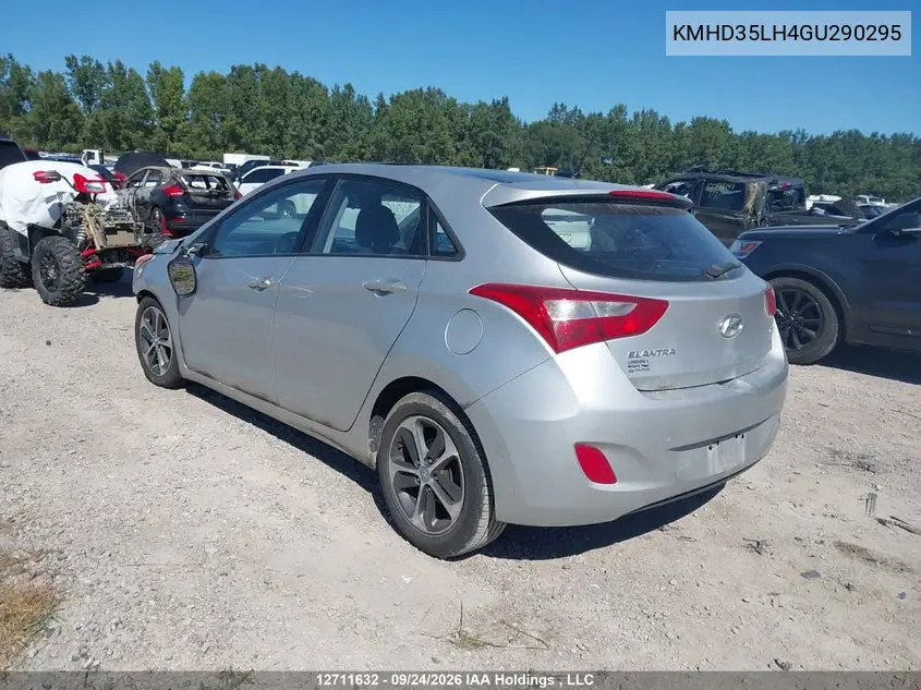 2016 HYUNDAI ELANTRA VIN KMHD35LH4GU290295 — фото 3