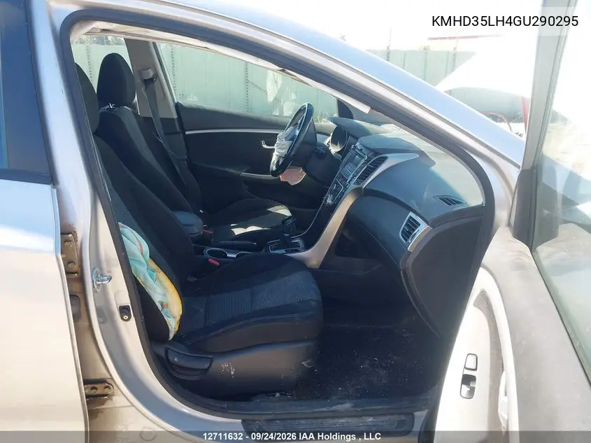 2016 HYUNDAI ELANTRA VIN KMHD35LH4GU290295 — фото 5