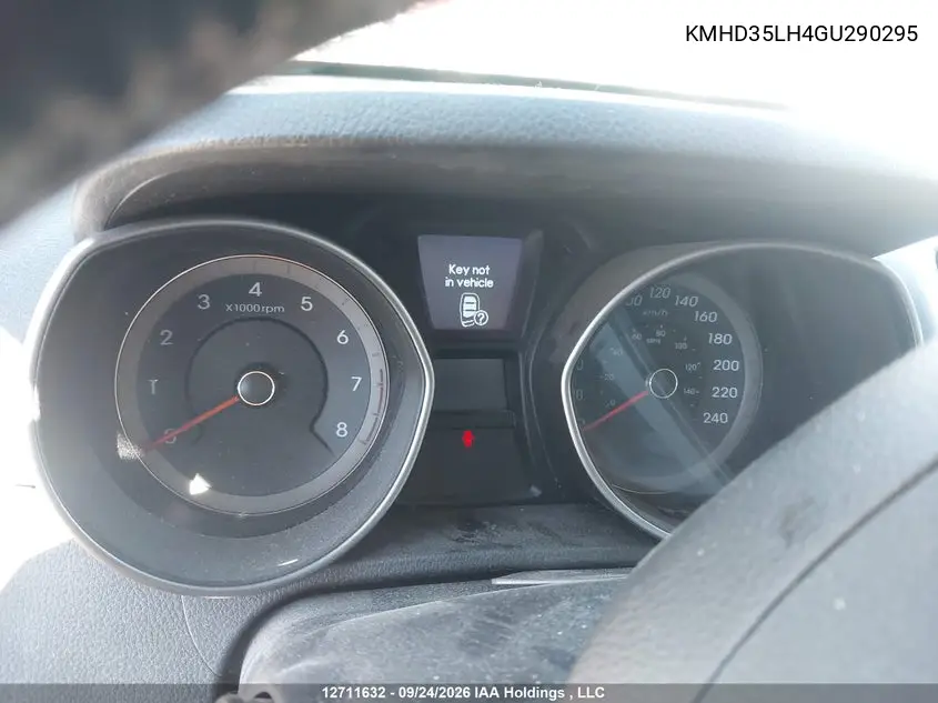 2016 HYUNDAI ELANTRA VIN KMHD35LH4GU290295 — фото 7