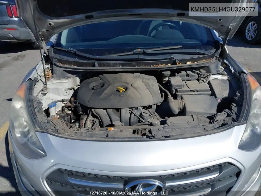 2016 HYUNDAI ELANTRA VIN KMHD35LH4GU329077 — фото 10