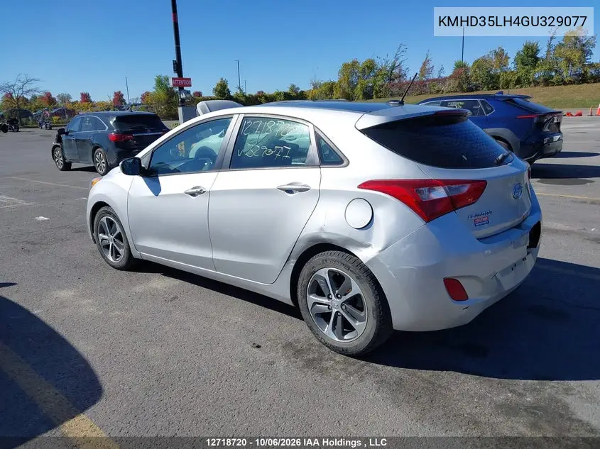 2016 HYUNDAI ELANTRA VIN KMHD35LH4GU329077 — фото 3