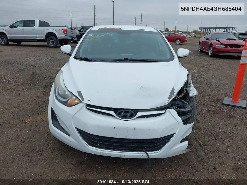 2016 HYUNDAI ELANTRA VIN 5NPDH4AE4GH685404 — фото 12