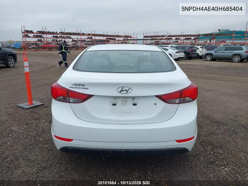 2016 HYUNDAI ELANTRA VIN 5NPDH4AE4GH685404 — фото 16
