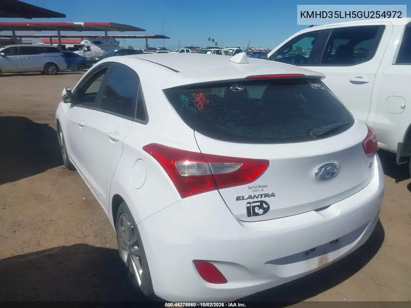 2016 HYUNDAI ELANTRA VIN KMHD35LH5GU254972 — фото 3
