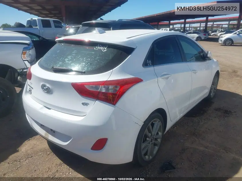 2016 HYUNDAI ELANTRA VIN KMHD35LH5GU254972 — фото 4