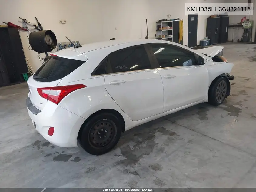 2016 HYUNDAI ELANTRA VIN KMHD35LH3GU321116 — фото 4